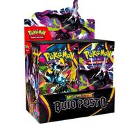 Cartes Pokémon Megaévolution Buio Pesto du JCC - Présentoir scellé avec 36 boosters de 10 cartes - Édition en italien