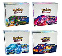 Cartes Pokémon TCG: 324 pièces flammes d'obsidienne écarlate et Violet Booster boîte 36 Pack boîte Rare Booster Pack carte à collectionner jouets cadeaux Paldea évoluée