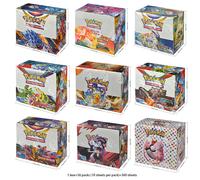 Cartes Pokémon TCG Françaises : Écarlet & Violet Etsncelles Astral Radiance Obsidian Flames Booster Box Cartes Pokémon 36 Pack Cadeau 10pcs(100)