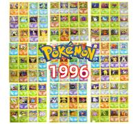 Cartes Pokémon version française 1996, 1ère édition, Charizard, Pikachu, Mewtwo, Blastoise, cartes de collection, jouets, 151 pièces en boîte 151Pcs