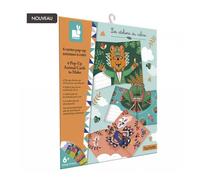 Cartes Pop up - JANOD - J07987 - Animaux à créer - Multicolore - À partir de 3 ans
