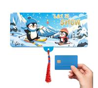 Cartes porte-billets de Noël, 10 emplacements pour fournitures de vœux, enveloppes de Noël | pour, adultes, amis, enseignants, étudiants, mère, père, grands-parents