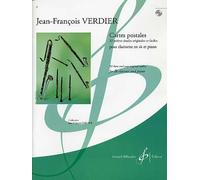 Cartes postales (+ 1 cd) - clarinette - Collection Jean-François Verdier