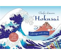 Cartes postales à colorier : Chefs-d'oeuvre d'Hokusai