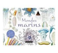 Cartes postales à colorier : Mondes marins