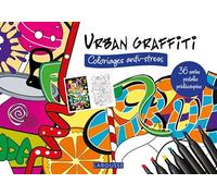Collectif – Cartes postales à colorier : Urban graffiti – Broché – Livre-jeu
