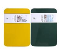 Cartes postales aquarelles en boîte métallique, 24 feuilles de cartes postales aquarelles vierges 4 x 6 en coton en boîte métallique 140 lb/300 g/m² pour la peinture, les de vœux, les p
