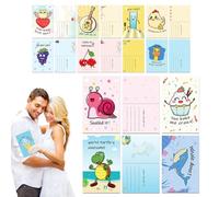 Cartes postales de vacances anciennes - Cartes postales de dessin animé de Thanksgiving, cartes de voyage amusantes | Cartes postales classiques pour voyages d'affaires, visites familiales, etc