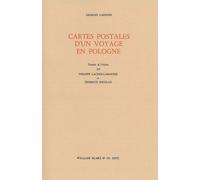 Cartes postales d'un voyage en Pologne - Philippe Lacoue-Labarthe - William Blake - broché - Récit