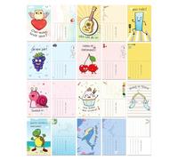 Cartes postales en vrac, jolies cartes postales pour enfants, cartes postales vintage de Thanksgiving - Cartes postales amusantes pour voyages, voyages d'affaires et visiteurs en famille
