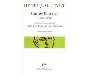 Cartes postales et autres textes : Précédés d'une conversation de Léon-Paul Fargue et Valery Larbaud