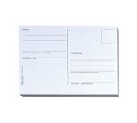 Cartes postales - HERLITZ - A6 - 170 g/m2 - Blanc - 20 pièces