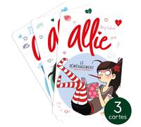 Cartes pour conteuse à histoire Yoto Le Carnet d'Allie, vol. 1 à 3