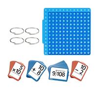 Cartes Pour Les Mathématiques Pour Les Enfants | Jouets Éducatifs Avec Planche | Cartes Flash Pour Multiplication Division Addition Soustraction,Pour Les Enfants Et Les Filles De 1-6 Ans Pour Une