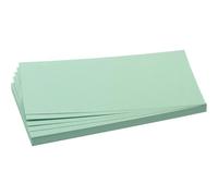 Cartes Rectangles/Umz 1020 04 9,5x20,5 Cm Jaune Pqt. 500 500 Stück Vert Clair