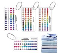Cartes Sélection Couleurs Saisonnières 4 Pièces Portables Référence