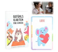 Cartes sentimentales pour enfants, éducatives, 32 cartes de monstres émotionnels, pour la maternelle et l'école primaire, promouvoir le développement socio-émotionnel
