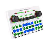 Cartes son pour Studio d'enregistrement professionnel X50, USB, pour diffusion en direct, Interface de mixage Audio pour jeux vivants