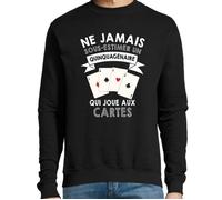 Cartes | Sweat ne jamais sous-estimer un Quinquagénaire | Collection Pull Passion Sport Activité A s S