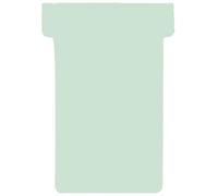 Cartes T FRANKEN taille 2 / 48 x 84 mm vert clair 100 pièces