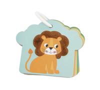 Cartes tactiles la savane en carton multicolore TU