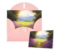 Cartes « Thinking of You » avec enveloppes, carte de vœux, champ de fleurs, cartes vierges pour toutes les occasions, carte d'anniversaire, carte de remerciement, carte pour invitations de mariage