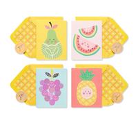 Cartes vierges en papyrus avec enveloppes Fruits (20 pi ces)