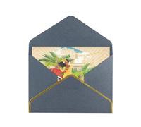 Cartes vierges île de Cuba avec enveloppes, cartes de vœux simples avec enveloppes, envoyer à un ami proche