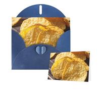 Cartes vierges Thinking of You avec enveloppes - Chips de pommes de terre - Cartes vierges pour toutes les occasions - Carte de condoléances - Cartes de remerciement, cartes de vœux pour invitations