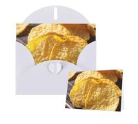 Cartes vierges Thinking of You avec enveloppes - Chips de pommes de terre - Cartes vierges pour toutes les occasions - Carte de condoléances - Cartes de remerciement, cartes de vœux pour invitations