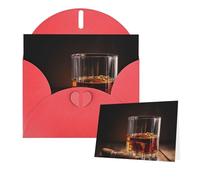 Cartes vierges Thinking of You avec enveloppes, cigares et whisky, cartes vierges pour toutes les occasions, carte de condoléances, cartes de remerciement, cartes de vœux pour invitations de mariage