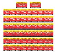 Cartes Vous Garé Comme Un - Cartes De Stationnement Faux Billet De Stationnement | 50 Cartes De Visite Billets De Stationnement | Notes De Stationnement Mauvais Blagues | Drôles Chaussettes