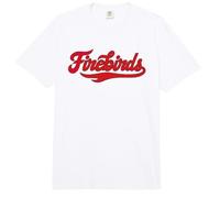 Carthage College Firebirds Classic Athletic Script Throwback Comfort Colors Adult Heavyweight T-Shirt