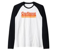 Carthage, style rétro des années 80 New York Manche Raglan