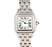 Cartier Vintage, Femme, Pre-owned, Gris, Taille: ONE Size Montre Quartz Panthère Pre-owned en Acier Inoxydable