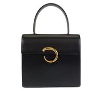 Cartier Vintage, Femme, Pre-owned, Noir, Taille: ONE Size Sac à main en cuir Panthère Pre-owned