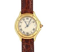 Cartier Vintage, Homme, Pre-owned, Jaune, Taille: ONE Size Pre-owned Panthere Cougar Or Jaune Quartz