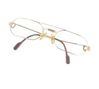 Cartier Vintage - Lunettes Trinity Pre-owned - Homme - Pre-owned - Jaune - Taille: ONE Size