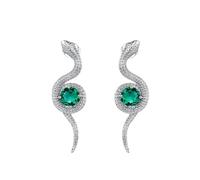 Cartilage Cube eearringsnake Oreille pour Les Femmes Qui penchent Les Bijoux de Drop Serpent