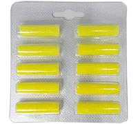 Cartling Lot de 10 bâtonnets parfumés au citron pour aspirateurs AEG, Vorwerk, Miele, Bosch et Siemens.