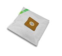 Cartling Lot de 20 sacs d'aspirateur pour NILFISK - 5 couches + 2 filtres