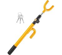 CARTMAN Antivol de volant de voiture avec longueur réglable pour voitures, camions, camionnettes et SUV