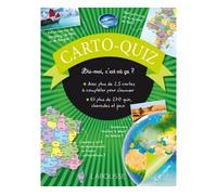 Collectif – Carto Quiz – Cahier de vacances – broché – Larousse