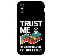Cartographes amusants et cartographes de données spécialisés en SIG Coque pour iPhone X/XS