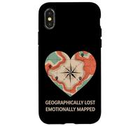 Cartographes spécialisés en SIG amusants et cartographes de données Coque pour iPhone X/XS
