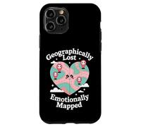 Cartographes spécialisés GIS Cartographes Kawaii Data Mappers Coque pour iPhone 11 Pro