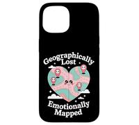 Cartographes spécialisés GIS Cartographes Kawaii Data Mappers Coque pour iPhone 15