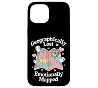Cartographes spécialisés GIS Cartographes Kawaii Data Mappers Coque pour iPhone 15