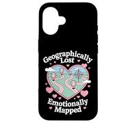 Cartographes spécialisés GIS Cartographes Kawaii Data Mappers Coque pour iPhone 16