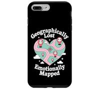 Cartographes spécialisés GIS Cartographes Kawaii Data Mappers Coque pour iPhone 7 Plus/8 Plus